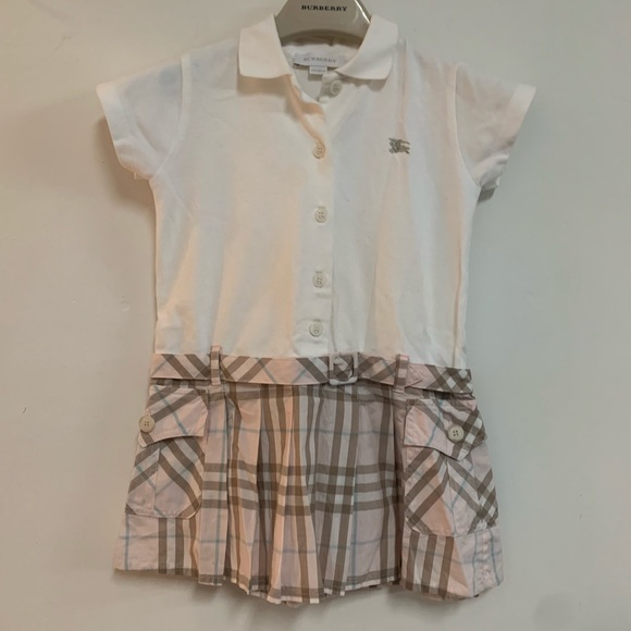 Authentic Burberry Baby pleated polo skirt - Picture 7 of 8